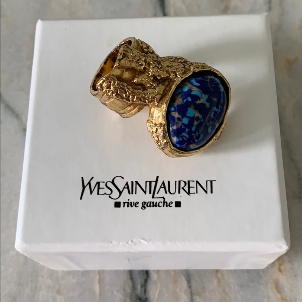 Authentic Yves Saint Laurent “Arty” ring